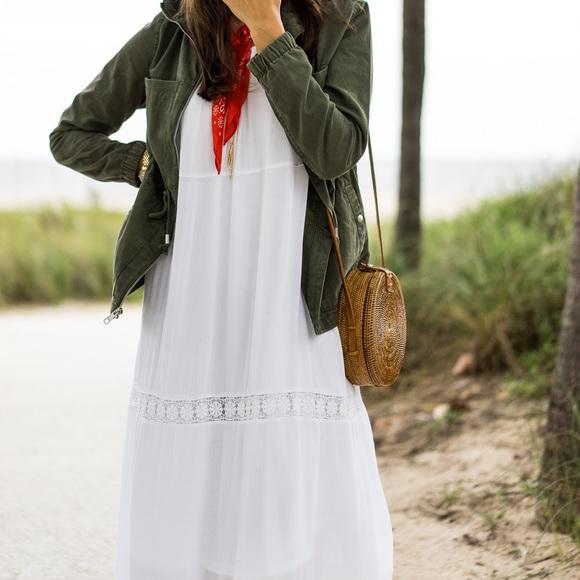old navy white maxi dress